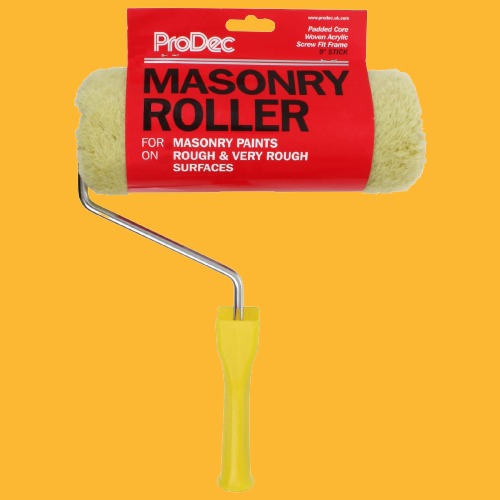 PRRF006 ProDec 9" Inch Masonry Roller Sleeve & Frame Brickwork Paint Roller 