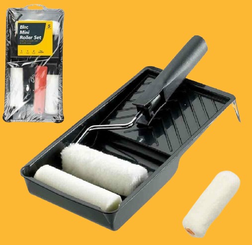 5pc Paint Roller Set Touch Up Kit