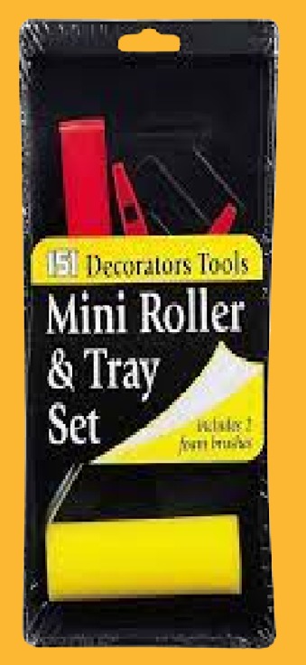 151 Mini Gloss & Emulsion Paint Roller Set