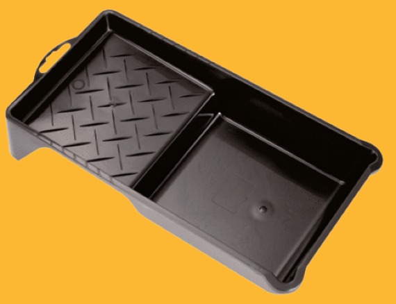 4 Inch Mini Professional Plastic Paint Roller Tray 100mm