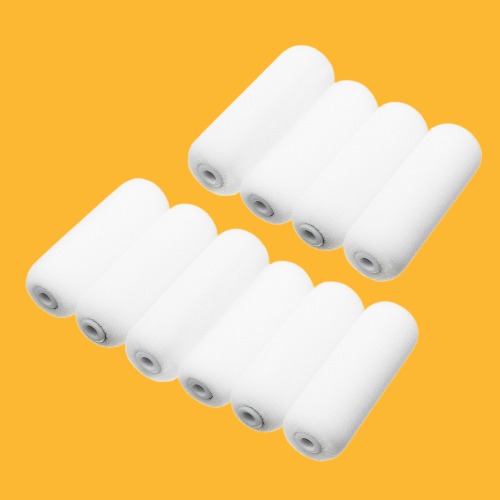 Coral Foam Coater Mini Roller Sleeve 4 Inch 10 Pieces