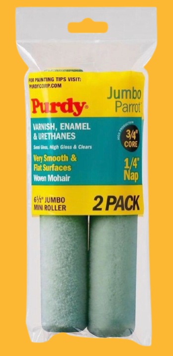 Purdy Parrot Jumbo Mini 6.5 Inch Pack Of 2