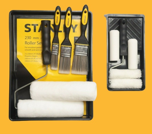Stanley Complete Project Paint Brush Set 11 Items