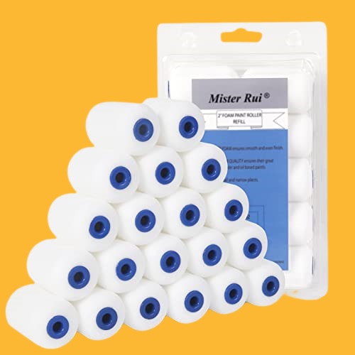 Mister Rui Foam Paint Roller Cover 2 Inch Pack Of 20