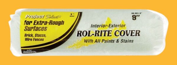 Rol Rite Cover Green Polyester Paint Roller Cover 9 Inch Pack Of 24