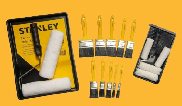 Stanley 18 Piece Quality Paint Brush Set