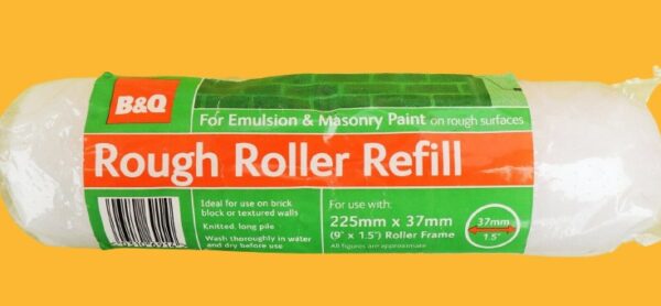 B & Q Rough Roller Refill Emulsion & Masonry Paint