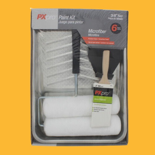Pxpro 6 Piece Premium Pro Paint Roller Kit