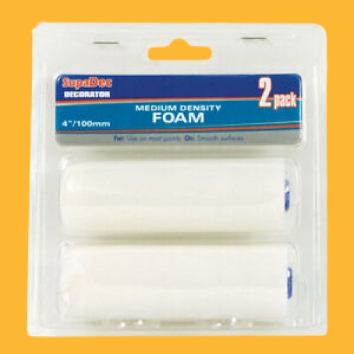 Supadec Medium Foam Roller Refills 4 Inch Pack Of 2